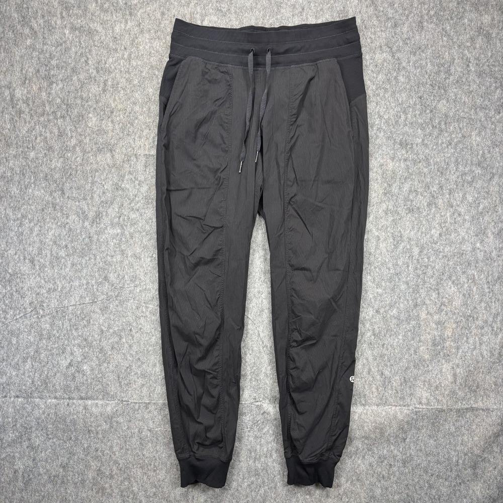 Lululemon Beyond the Dance Studio Jogger Pants Women 8 Black Athleisure LW5ETGS